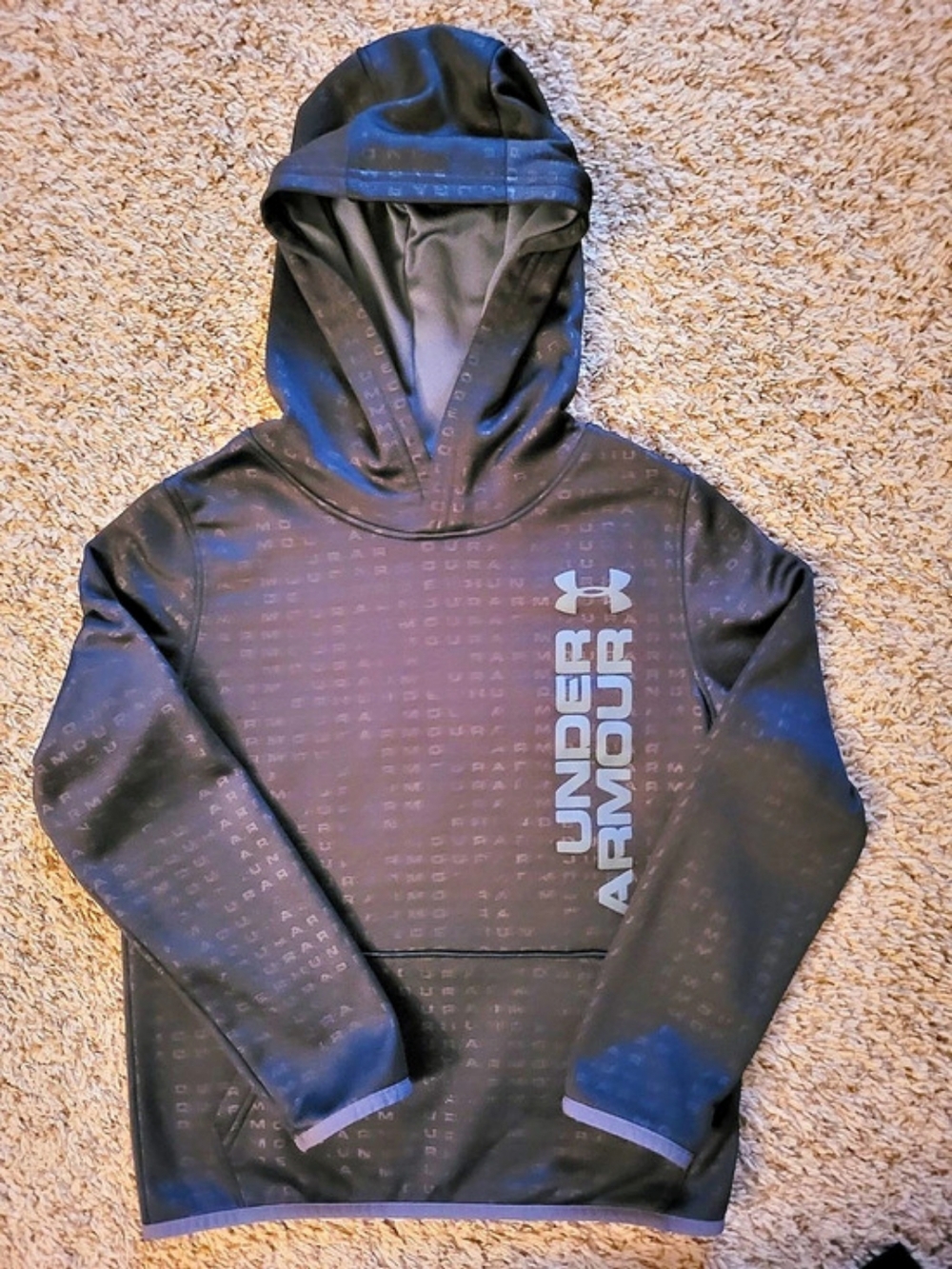 Under Armour ColdGear hoodie Black Youth Small